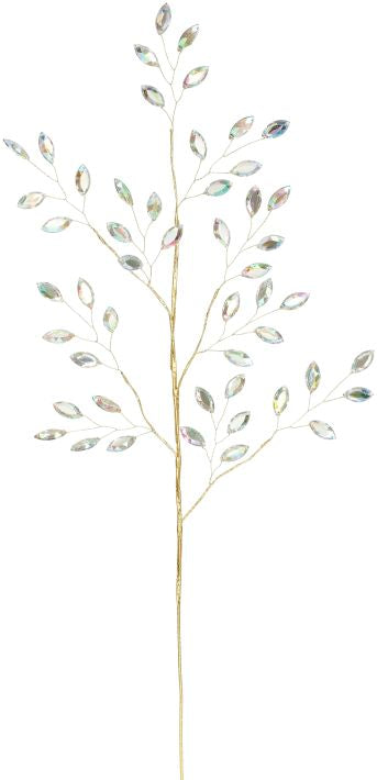 Jewel Leaf Spray - 27 Inches, set of 24