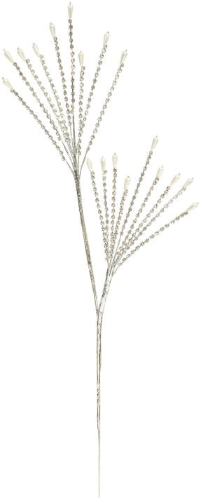 Pearl Jewel Spray - 31 Inches, set of 12