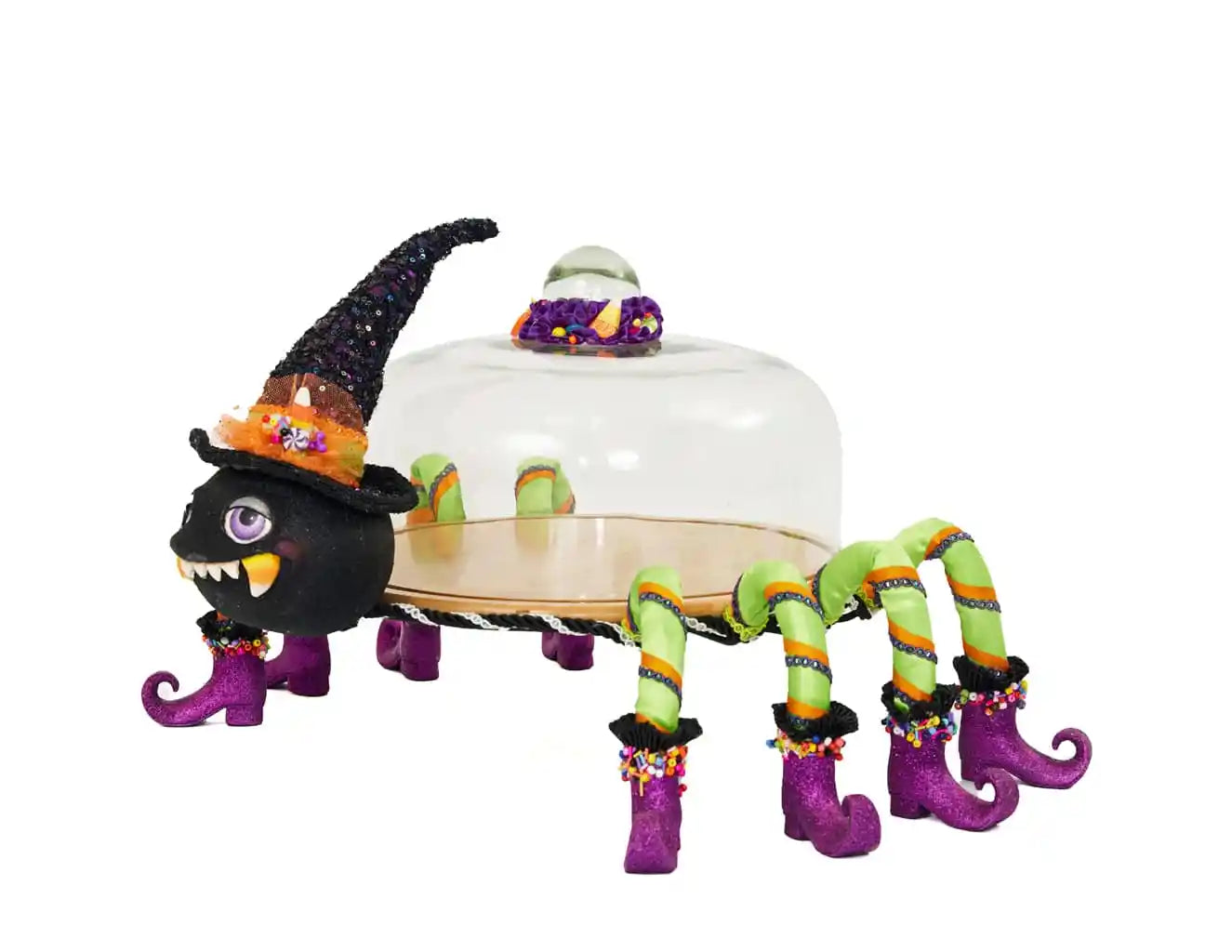 Spinderella Spider Server with Cloche