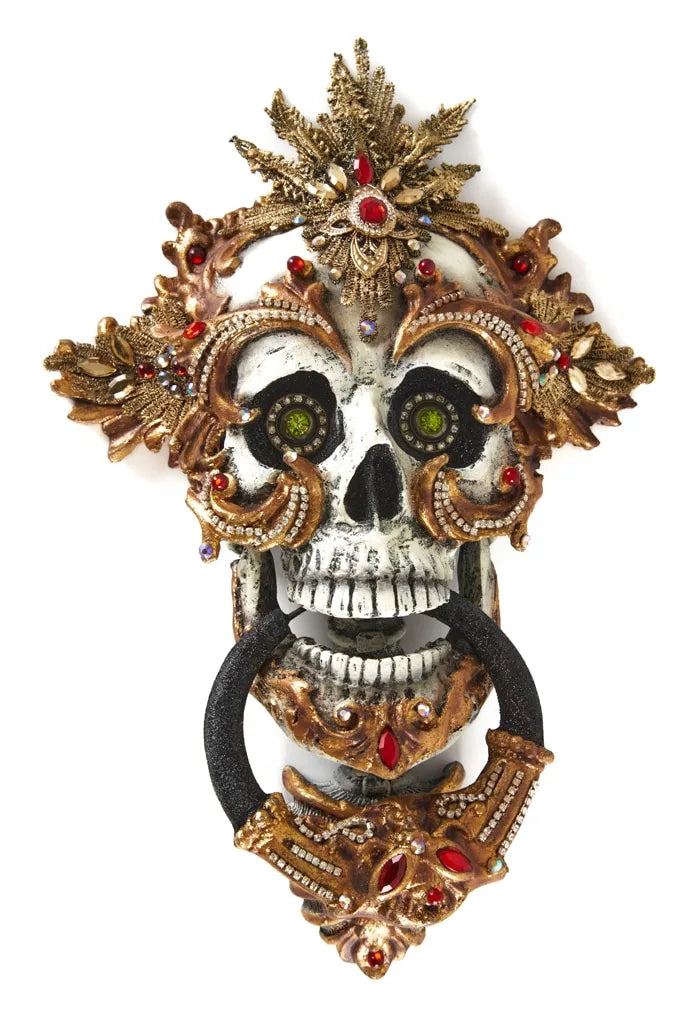 Shakesfeare Skull Door Knocker