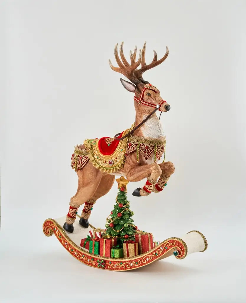 All The Trimmings Rocking Reindeer