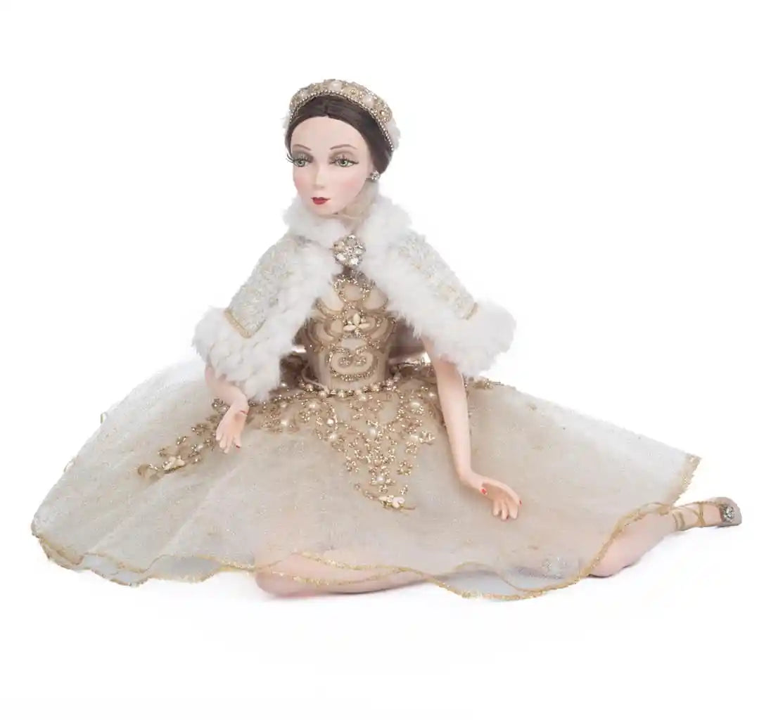 Joy Sitting Ballerina Doll