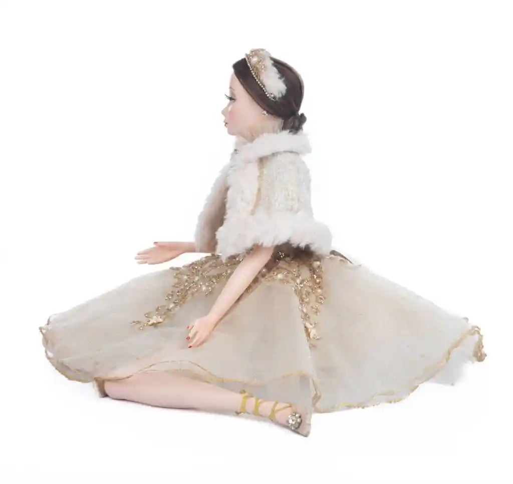 Joy Sitting Ballerina Doll