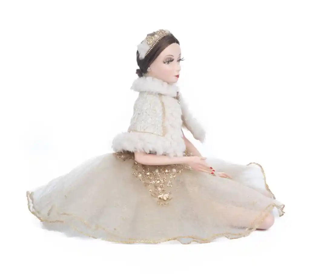 Joy Sitting Ballerina Doll
