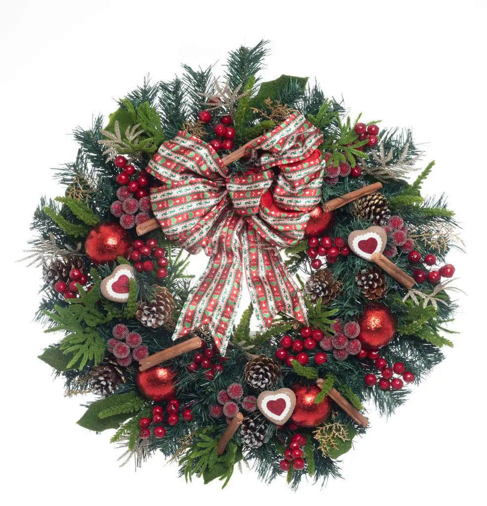 Seasoned Greetings Wreath