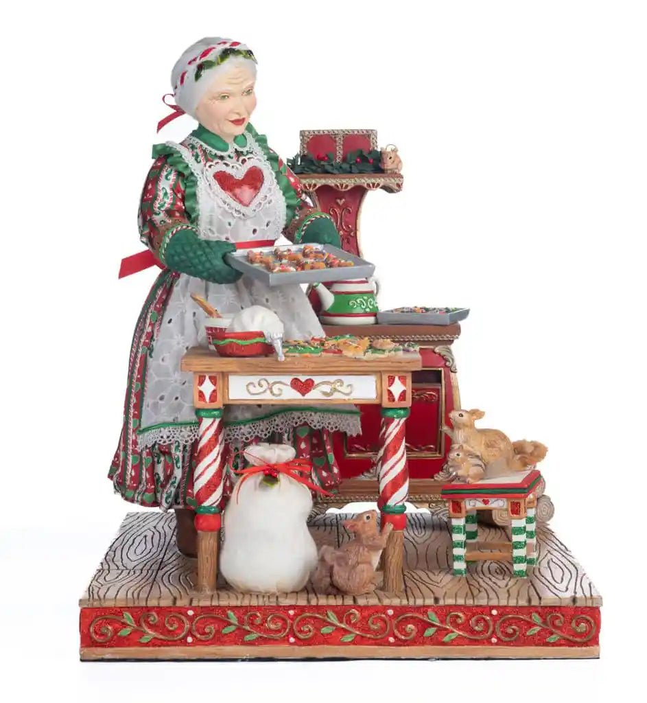 Mrs Claus Baking for Christmas