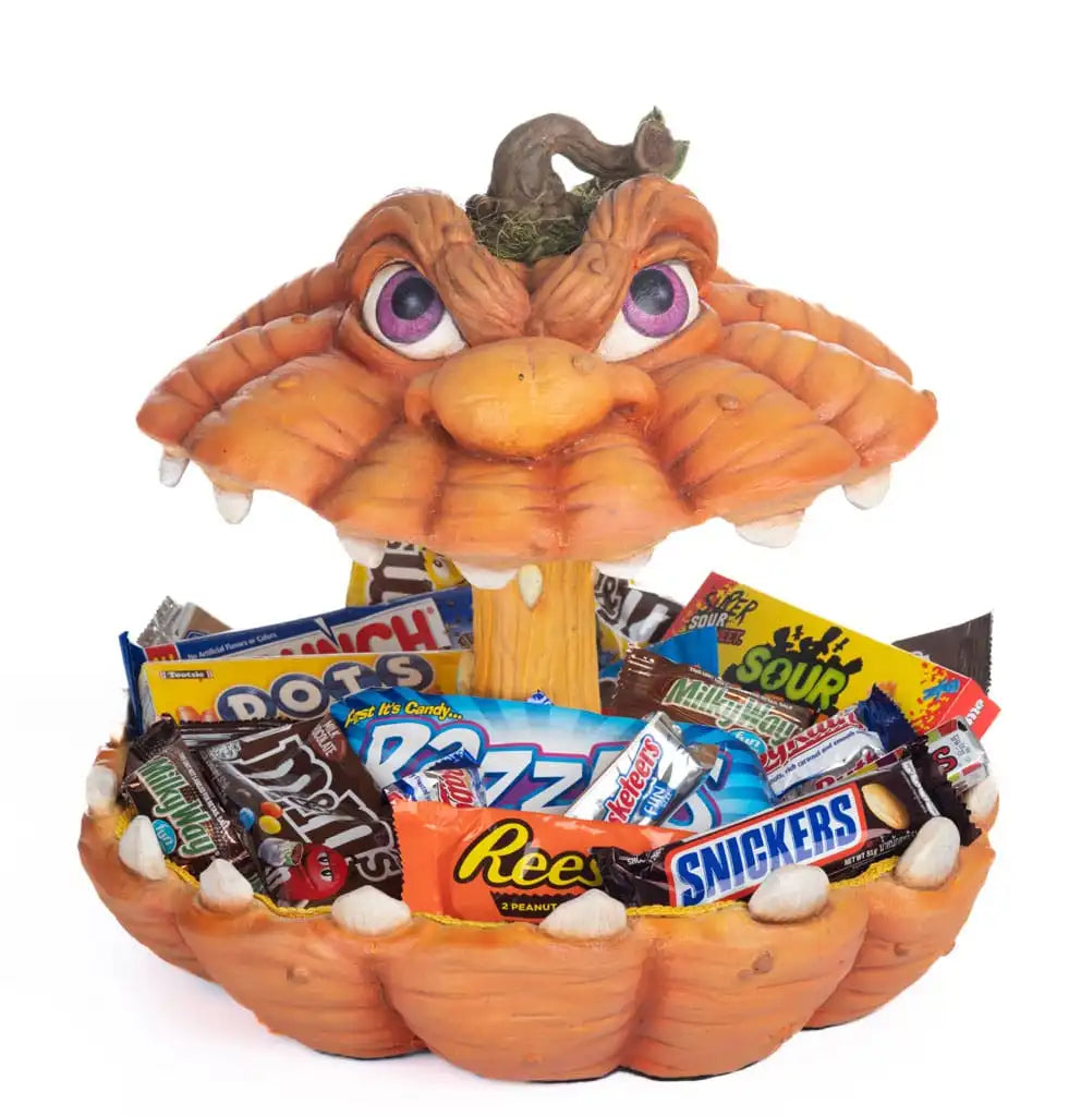 Oh My Gourd Pumpkin Candy Bowl