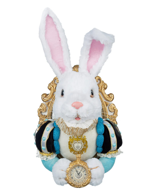 White Rabbit Door Knocker – Pastel (Alice)
