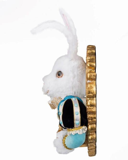 White Rabbit Door Knocker – Pastel (Alice)