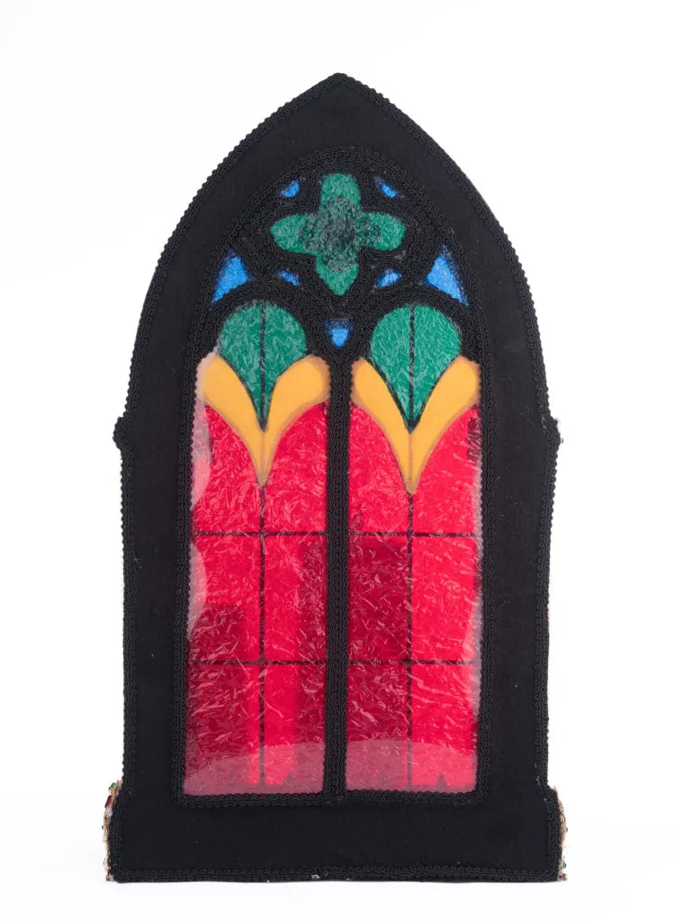 Christmas Castle Pillar Candle Holder