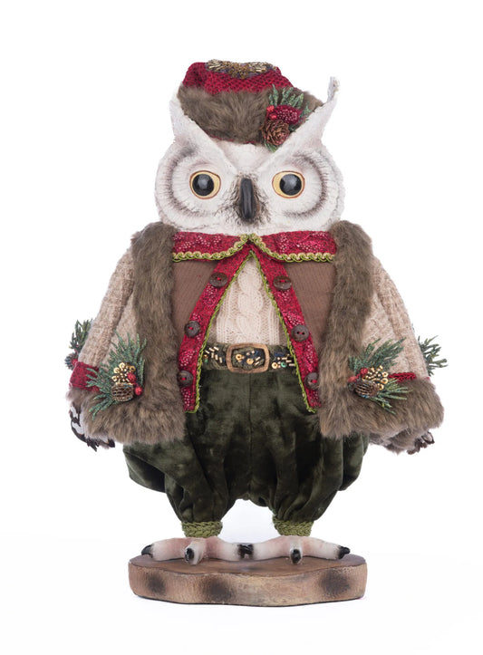 Hoobert The North Country Christmas Owl