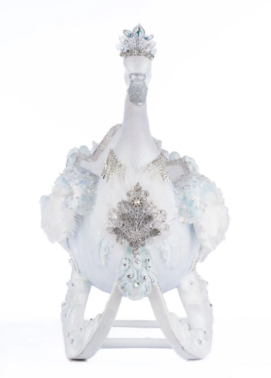 Dazzling Swan Sleigh