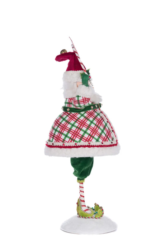 Silly Santa With Sign