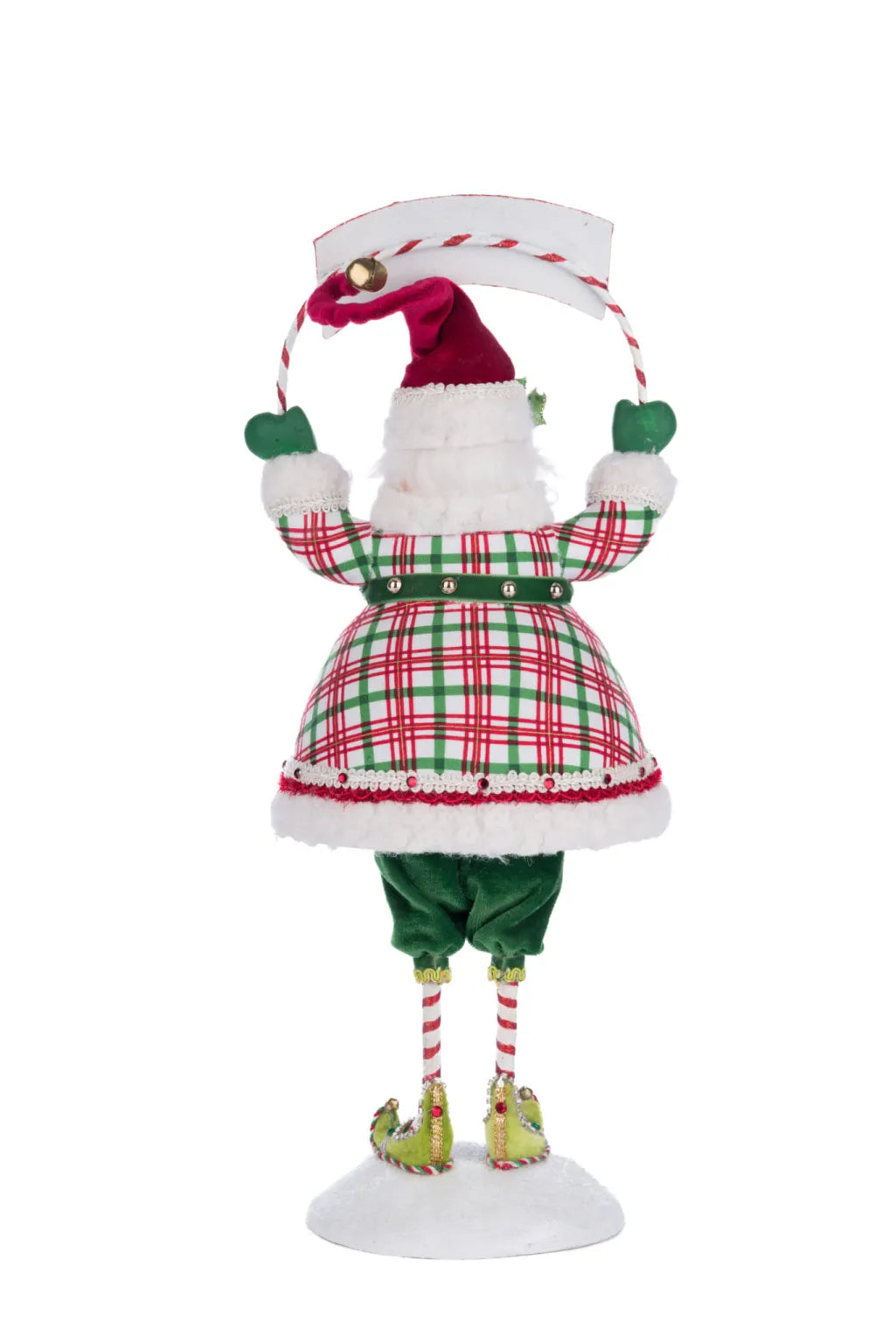 Silly Santa With Sign