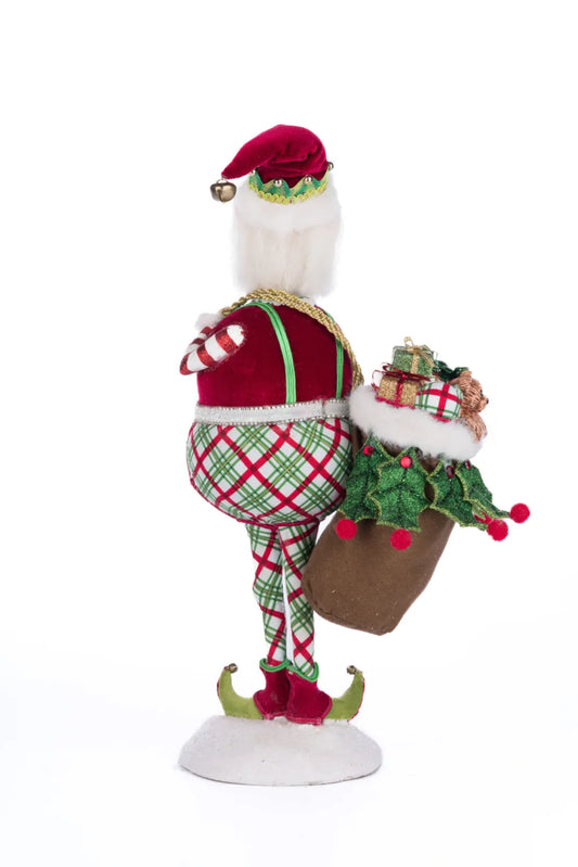 Silly Santa With Bag