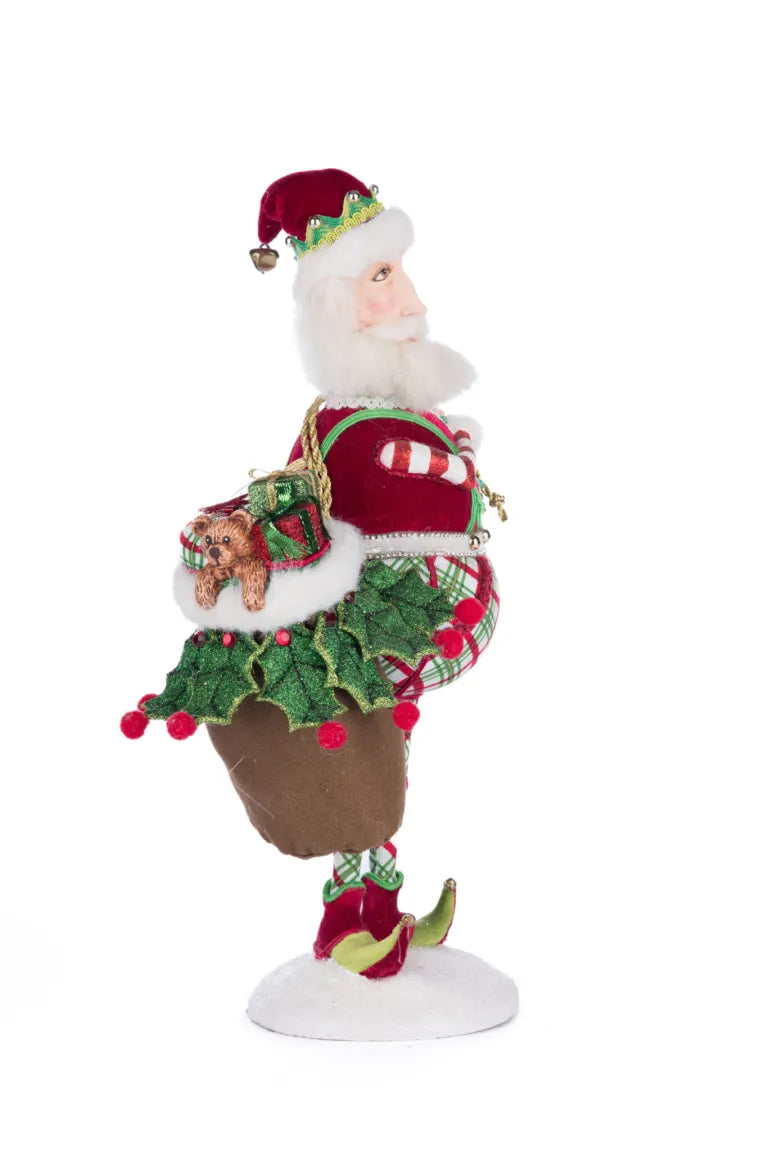 Silly Santa With Bag