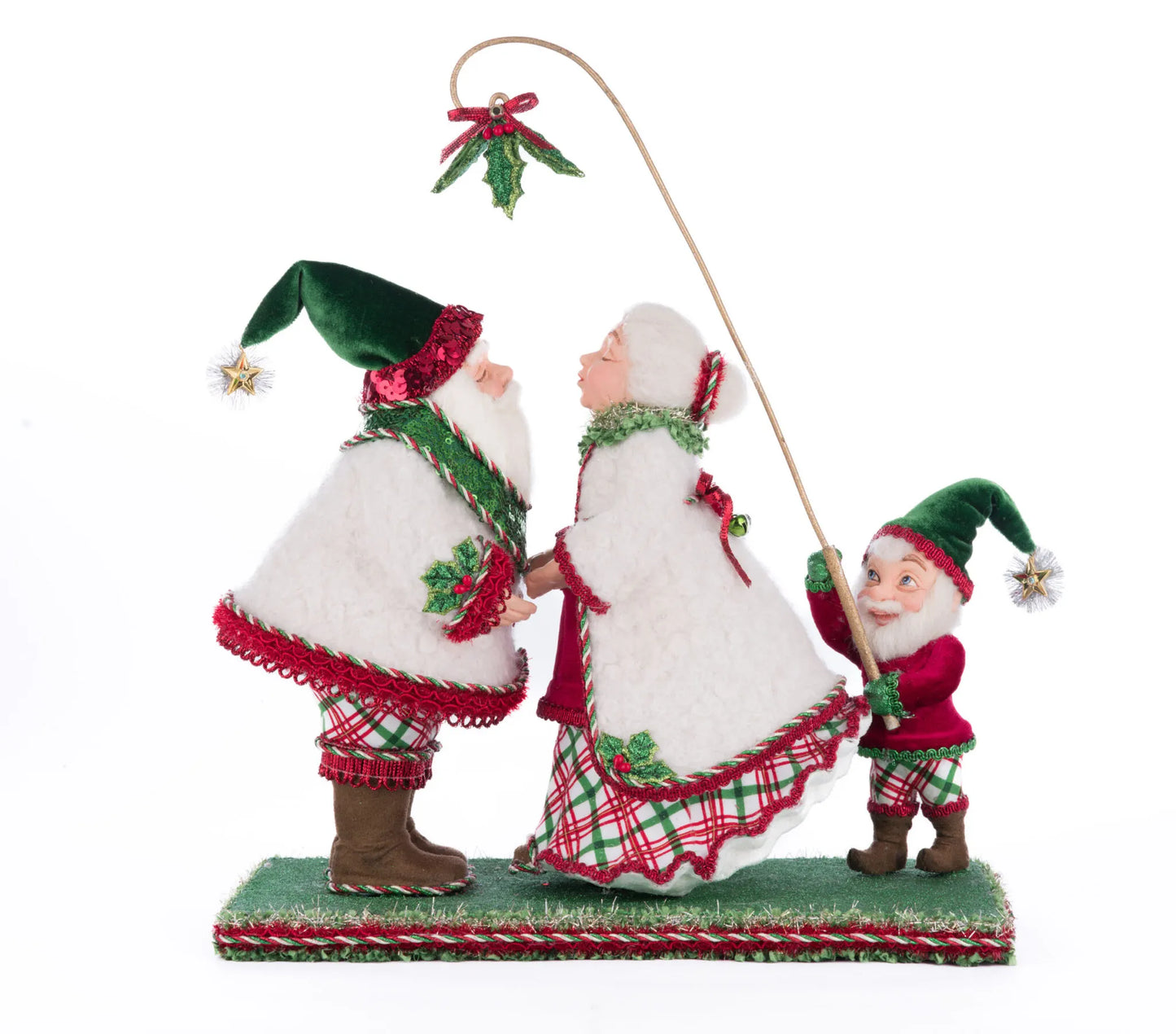 Holly Woods Mr. And Mrs. Claus Under The Mistletoe