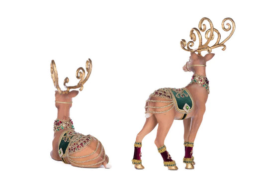 Christmas Castle Deer Assortment of 2
