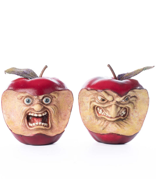 Toxic Terry and Noxious Nelson Apples Assortment of 2