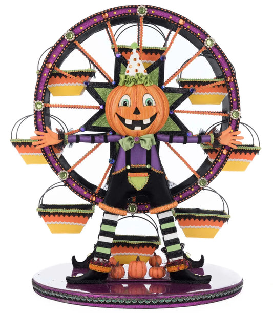Pumpkin Ferris Wheel Cupcake Holder