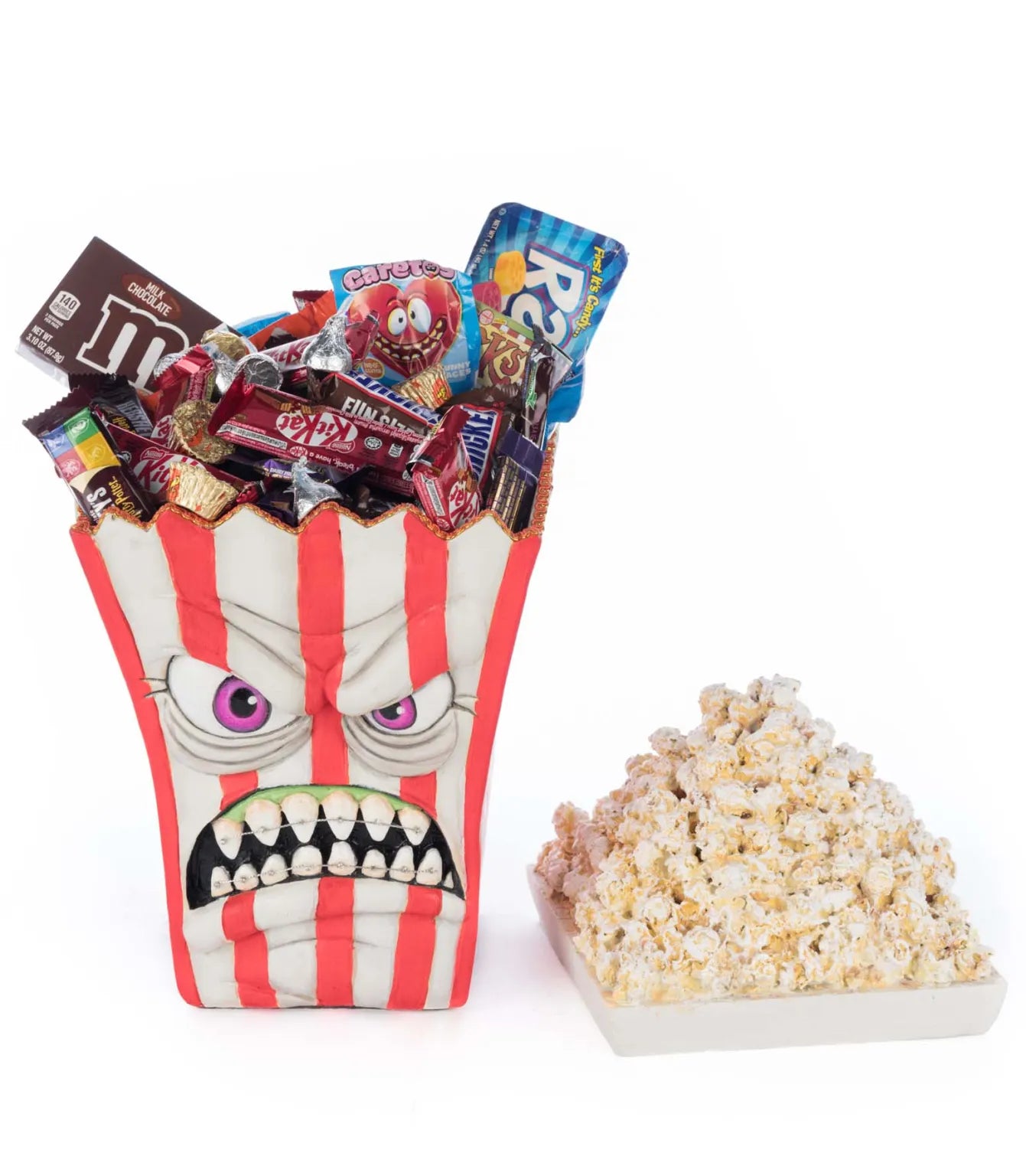 Cranky Kernels Popcorn Bag Candy Container