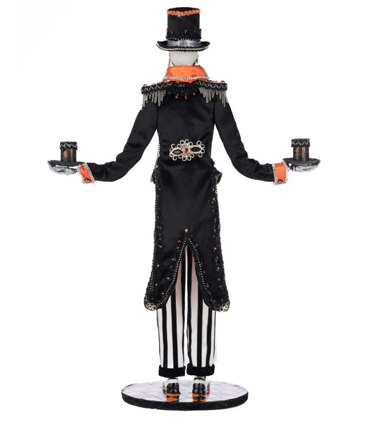 Macabre Skeleton Candelabra