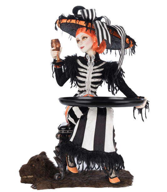 Mrs. Macabre with Serving Tray