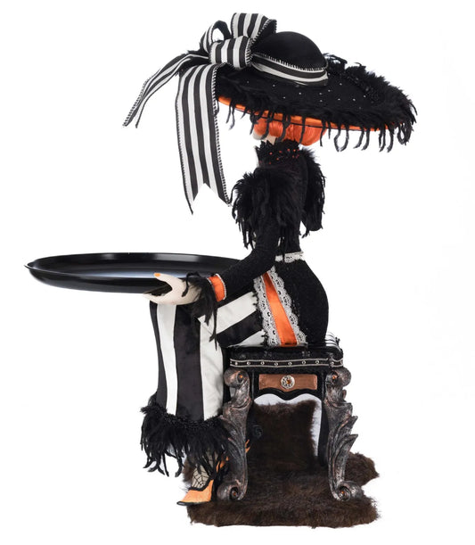 Mrs. Macabre with Serving Tray
