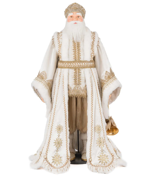 Golden Leaf Santa Doll