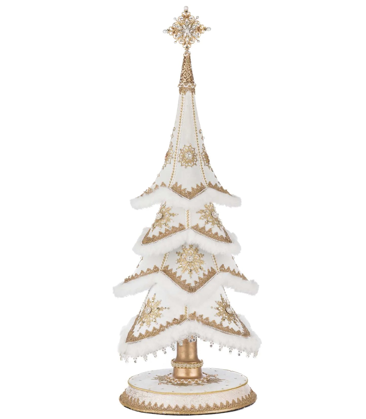 Golden Bells of Brilliance Tabletop Tree