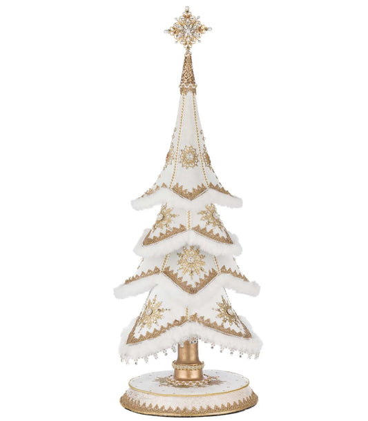 Golden Bells of Brilliance Tabletop Tree