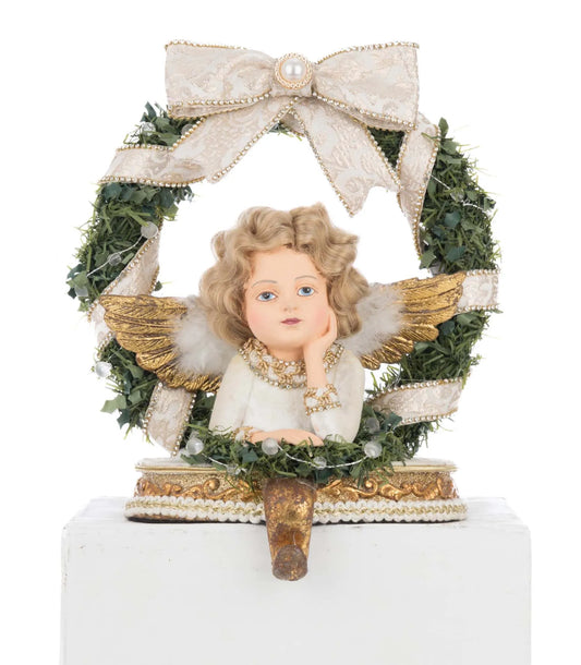 Bells of Brilliance Angel Stocking Holder