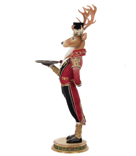 Christmas Ball Reindeer Butler 48-Inch