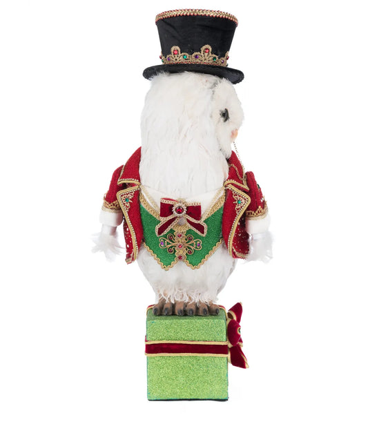 Christmas Ball Owl Tabletop