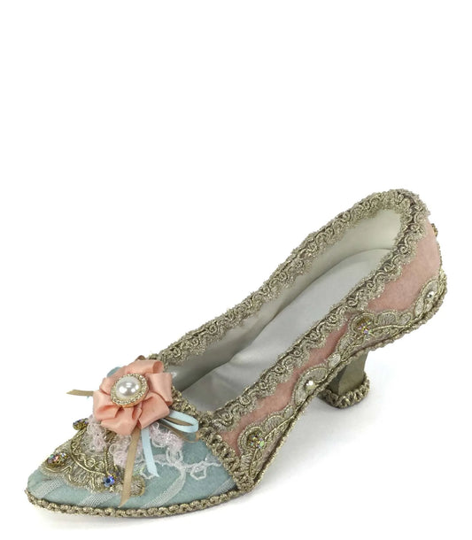 Joyeux Noel Fancy Tabletop Shoe (Set of 2)