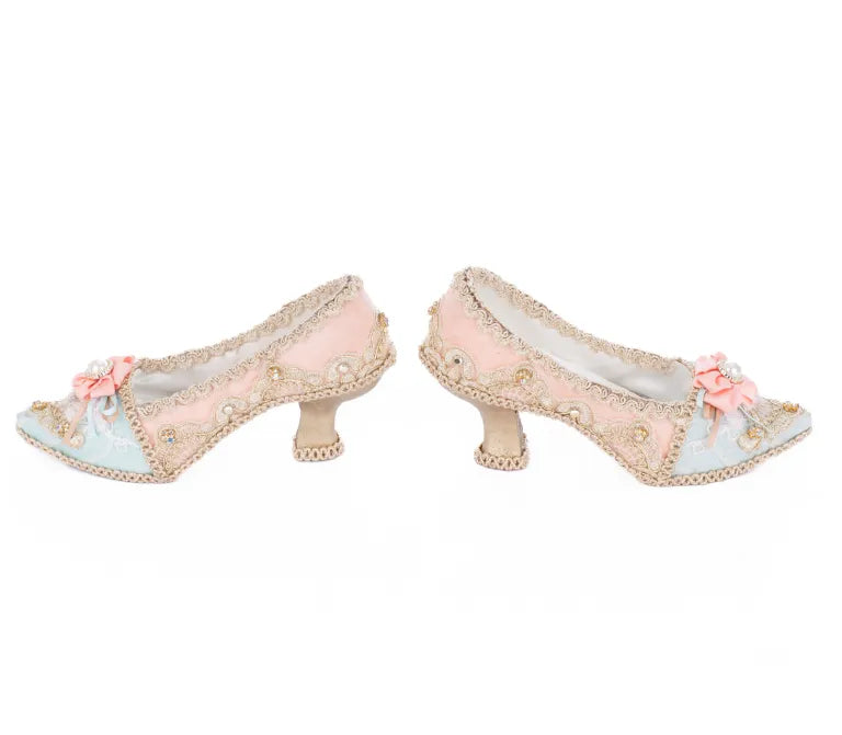 Joyeux Noel Fancy Tabletop Shoe (Set of 2)