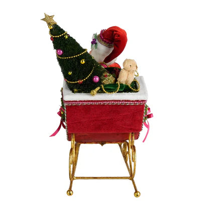 Papa Noel with Sleigh Tabletop