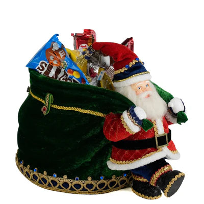 Little Santa with BIG Candy Bag