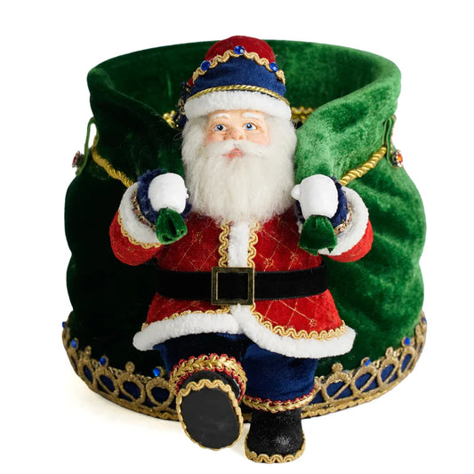 Little Santa with BIG Candy Bag
