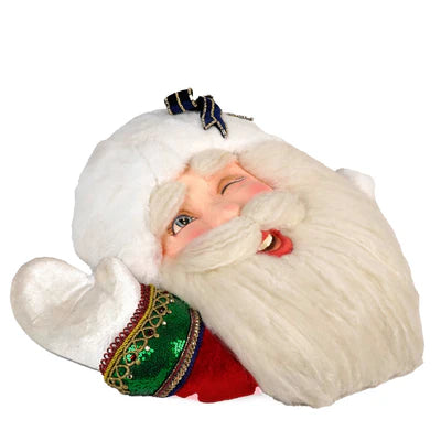Winking Santa Wall Mask