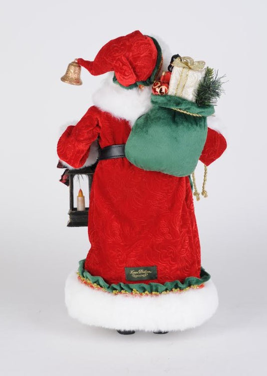 Lighted Christmas Stories Santa Small