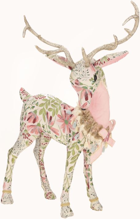 Shabby Chic Reindeer 30"