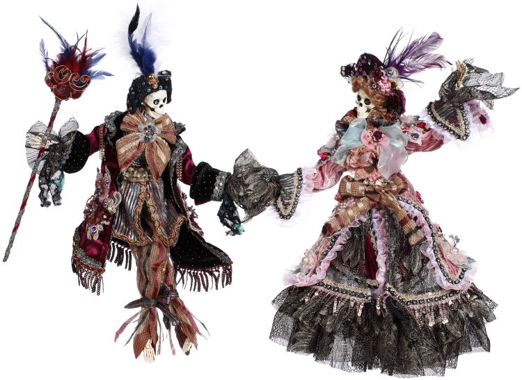 Vintage Chic Skeleton, Small, Set of 2 - 18 Inches