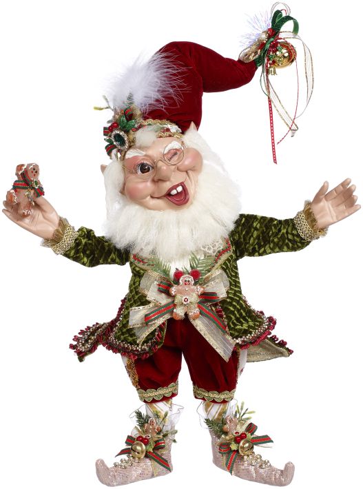 Cookies and Milk Elf, Medium - 16.5 Inches