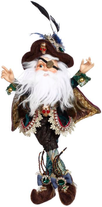 NorthPole Spooky Treats Pirate Elf, Small - 13 Inches