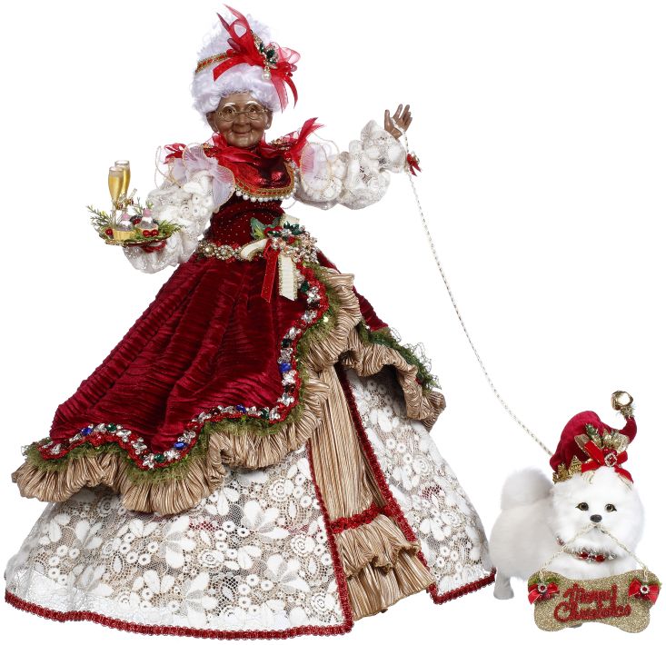 Mrs. Claus Christmas Party - 23 Inches, African American