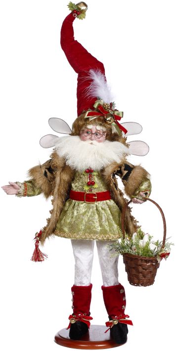3 French Hens Fairy on Base 21" (Signed by Mark Roberts)