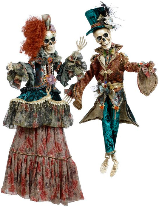 Mr and Mrs Soho Skeleton, Large - 35.5 Inches
