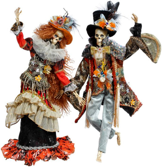 Mr and Mrs Gothic Skeleton, Small