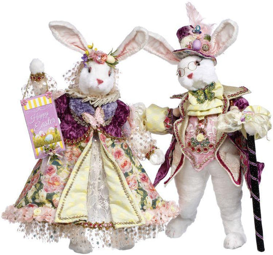 Mr & Mrs Peter Rabbit, Medium, Set of 2 - 22-24 Inches